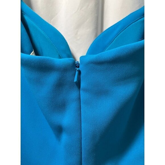 Badgley Mischka Sleeveless Sweetheart Neckline Mermaid Trumpet Maxi Dress Formal - Picture 9 of 14